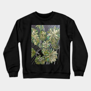 Succulent in Green Crewneck Sweatshirt